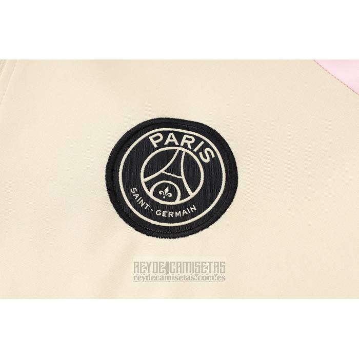 Chandal de Sudadera del Paris Saint-Germain Jordan Nino 2024-2025 Amarillo